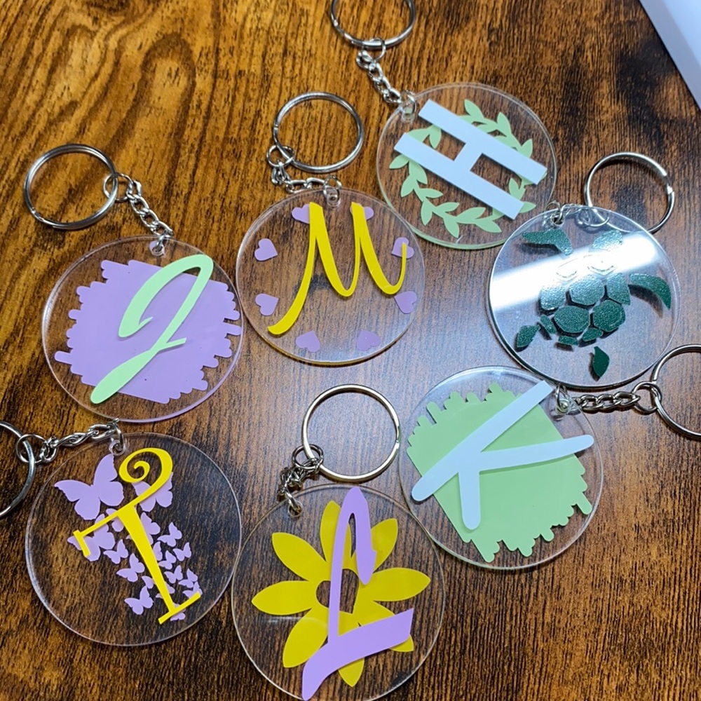 Acrylic keychains